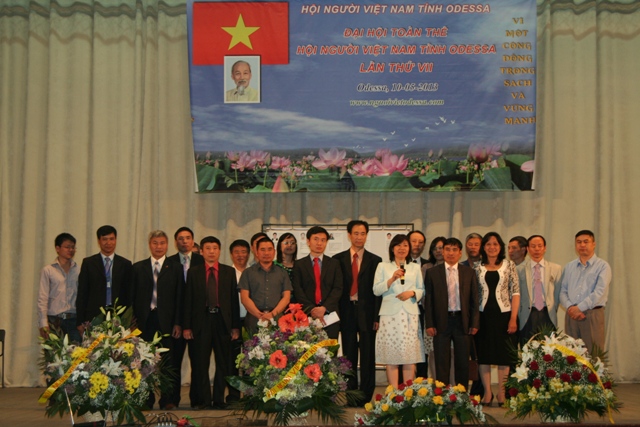 Đại hội toàn thể Hội người Việt Nam tỉnh Odessa lần thứ VII thành công tốt đẹp