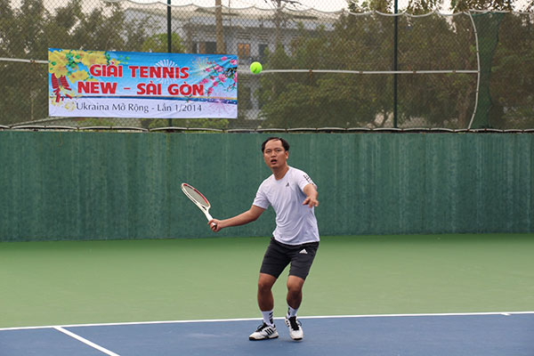 Hình ảnh giải Tennis news Sài Gòn mở rộng lần I 2014