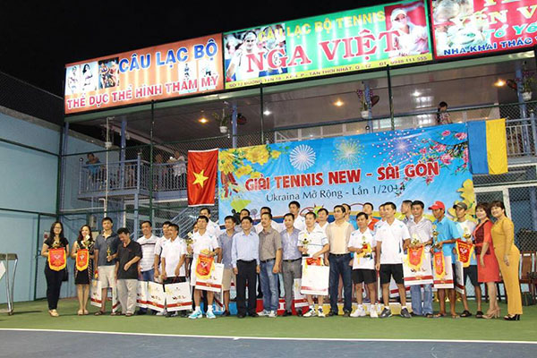 Hình ảnh giải Tennis news Sài Gòn mở rộng lần I 2014