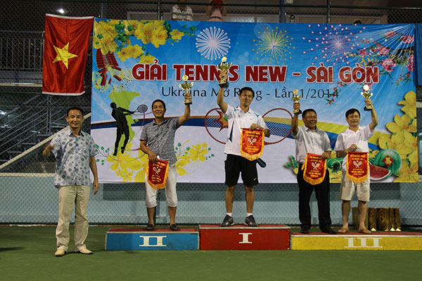 Hình ảnh giải Tennis news Sài Gòn mở rộng lần I 2014