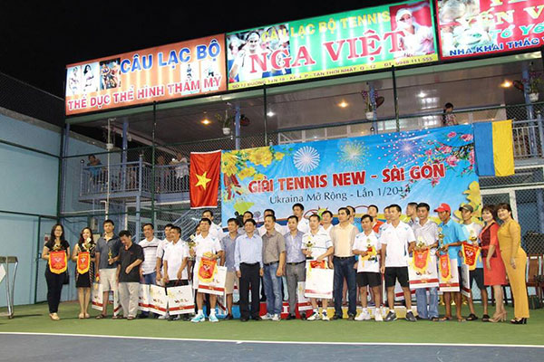 Giải tennis New – Sài Gòn mở rộng 2014
