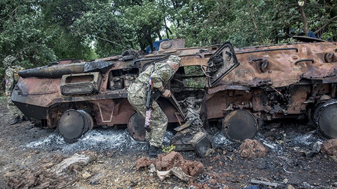 Phe ly khai nghi ngờ chính quyền Kiev dùng vũ khí hóa học ở Slavyansk