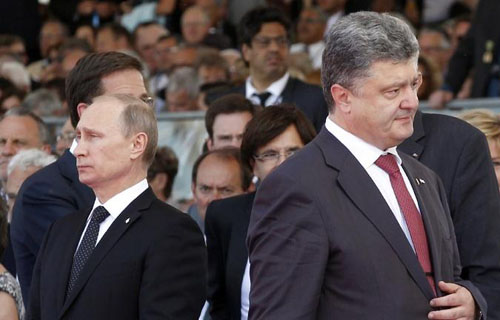 Tổng thống Nga - Ukraine sắp gặp tay đôi