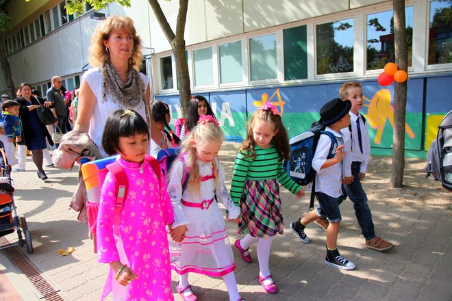 Trẻ em Việt ở Đức rộn ràng ngày khai trường