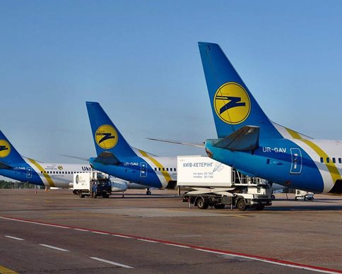 Tòa án Kiep bắt giữ tài khoản của hãng hàng không quốc tế Ukraine