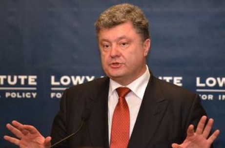 Tổng thống Poroshenko:Tại Ukraine, lần đầu tiên trong 7 tháng đã có sự ngừng bắn thực sự