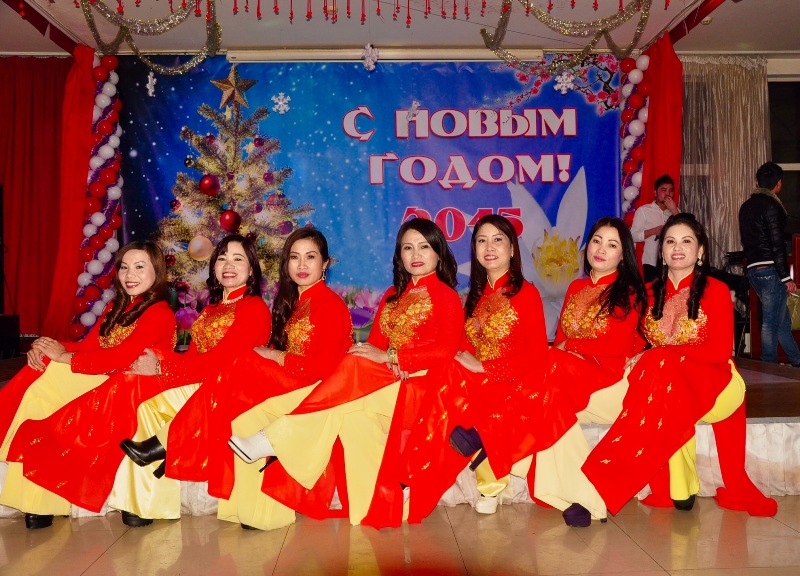 Người Việt tại Odessa hân hoan đón năm mới 2015