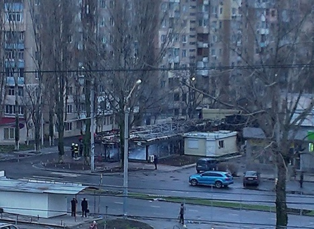 Trong một đêm, tại Odessa có hai nhà hàng bị cháy
