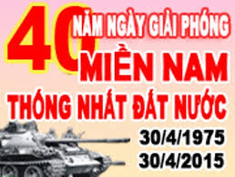 Thông báo về Lễ kỷ niệm 40 năm Giải phóng Miền Nam