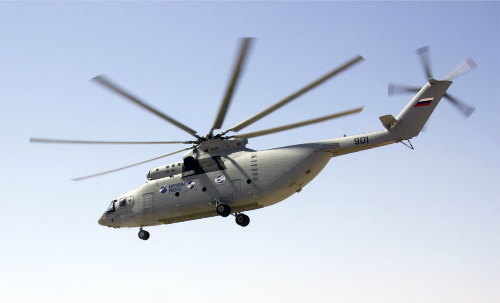 Nga sản xuất hàng loạt phiên bản trực thăng lớn nhất thế giới mới