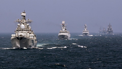 Hải quân Nga sẽ tập trận tại Biển Đông