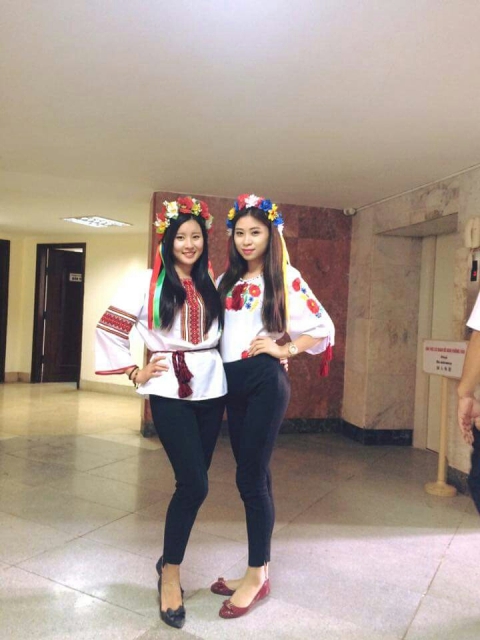 Đại diện tuổi trẻ Odessa tham dự Trại hè Việt Nam 2015