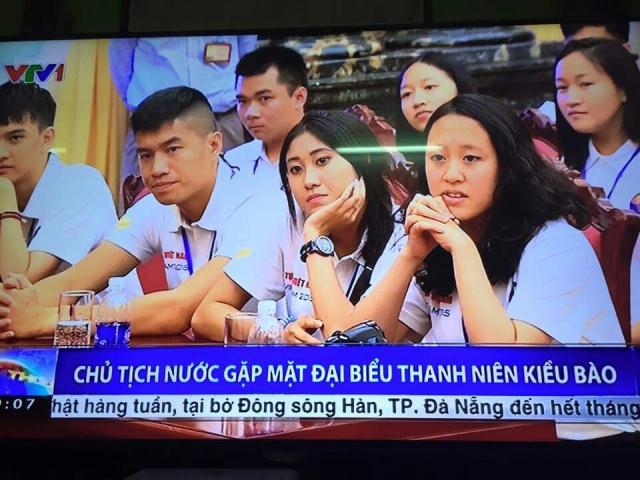 Đại diện tuổi trẻ Odessa tham dự Trại hè Việt Nam 2015