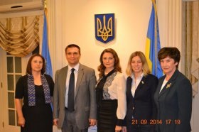 Nữ Chủ tịch Hội người Ukraine từ Mỹ trở về để làm việc trong hàng ngũ của Saakasvili