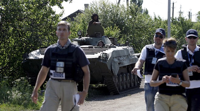 OSCE: Không có chuyện vũ khí của Nga tuồn sang Ukraine