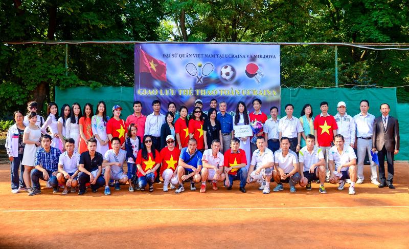 Khai mạc Hội thao thể thao cộng đồng người Việt toàn Ucraina