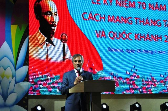 Phát biểu của Đại sứ Nguyễn Minh Trí tại buổi lễ kỷ niệm 70 năm quốc khánh 2-9 (Video)