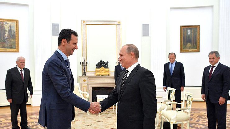 Tổng thống Syria Asad tới Moscow gặp Tổng thống Putin và bàn về chiến sự tại Syria
