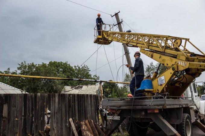 Tại Donbass sử dụng thời gian ngừng chiến để sửa chữa lại cơ sở hạ tầng