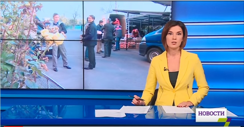 Kênh truyền hình 7kanal đưa tin về buổi trao tặng hàng cứu trợ (Video)