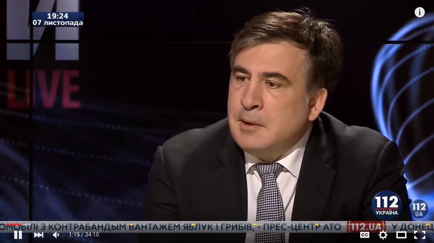Tỉnh trưởng Odessa Saakasvili tuyên bố, ông có thể trụ được trên ghế tỉnh trưởng thêm 6 tháng nữa