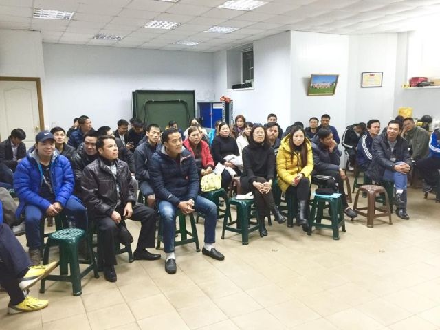 Chi hội người Việt làng Staritskogo họp tổng kết năm