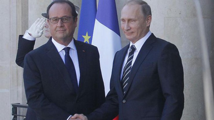 Tổng thống Pháp Olland bay tới Nga để bàn về IS