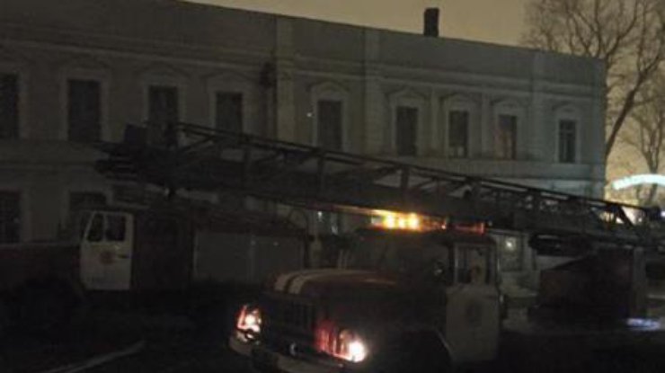 Trung tâm của những người tình nguyện tại Odessa bị cháy