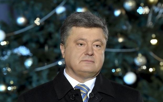 Lời chúc mừng năm mới của Tổng thống Ukraine Petr Poroshenko