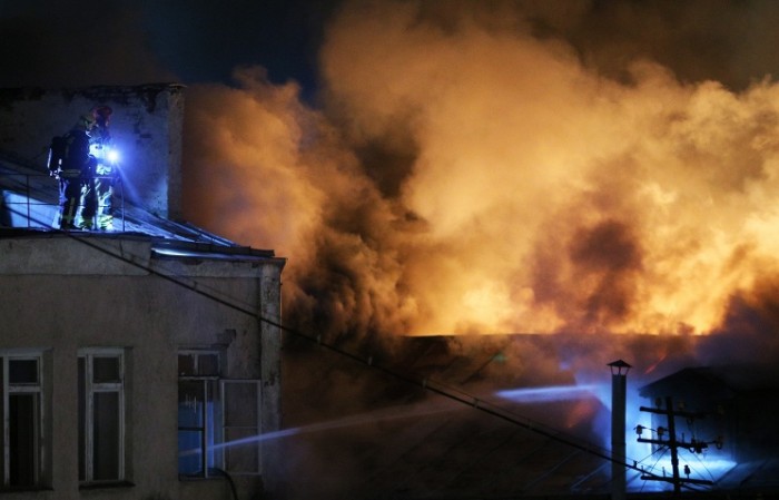 Cháy lớn ở Matxcơva, 12 người chết