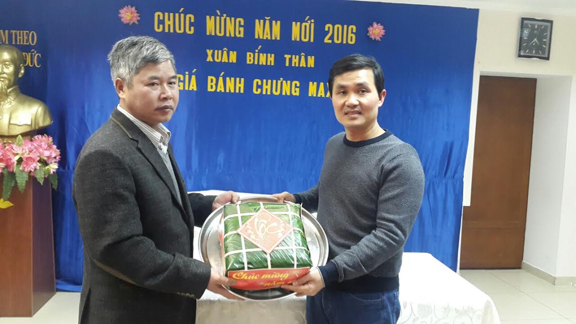 Đón Tết cổ truyền cùng chiếc “Bánh chưng may mắn”