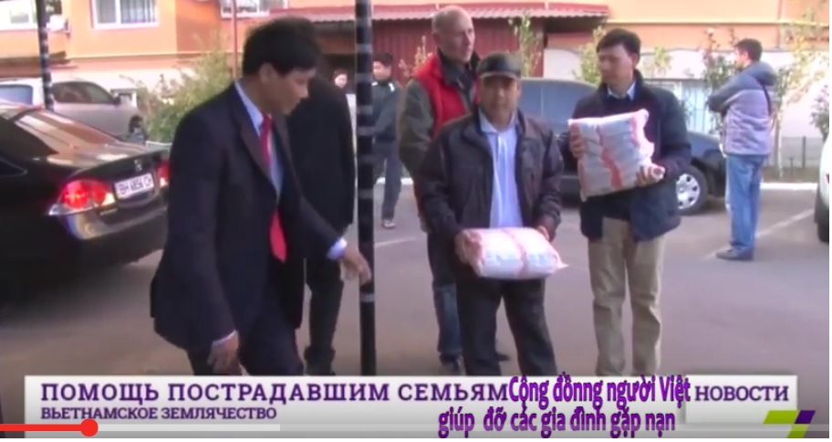 Cộng đồng người Việt Nam tỉnh Odessa quyên góp giúp đỡ những gia đình Ukraine gặp nạn trong vùng chiến sự