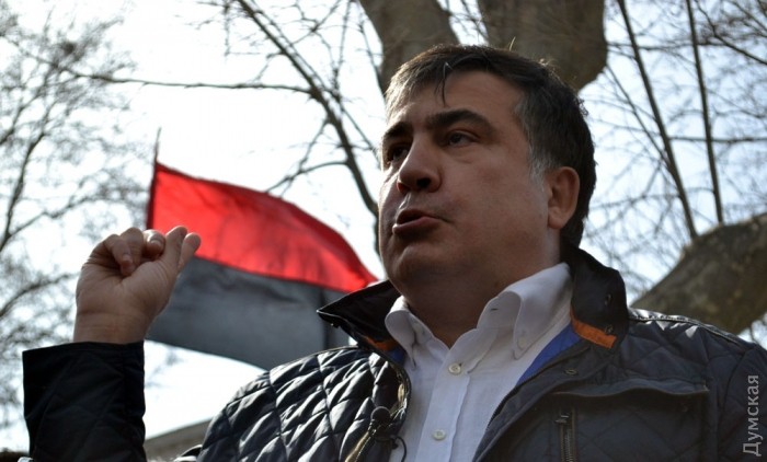 Tỉnh trưởng Odessa Saakasvili kêu gọi những người phong tỏa viện kiểm sát hãy bao vây đến cùng