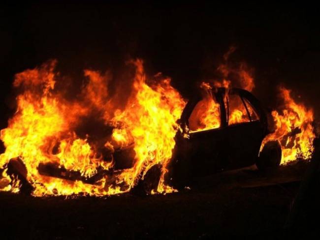 Tại Odessa xe của nữ trợ lý của Phó tỉnh trưởng Odessa Borovik bị đốt