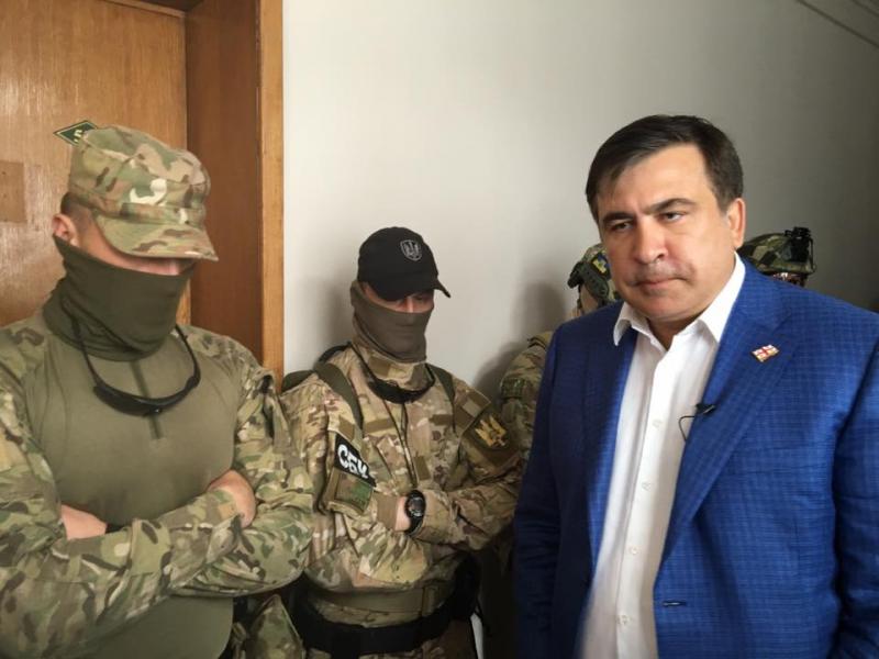 Viện kiểm sát tối cao Ukraine cùng Uỷ ban an ninh quốc gia khám xét văn phòng đồng sự của Saakasvili và văn phòng Quỹ của tỉnh trưởng Odessa