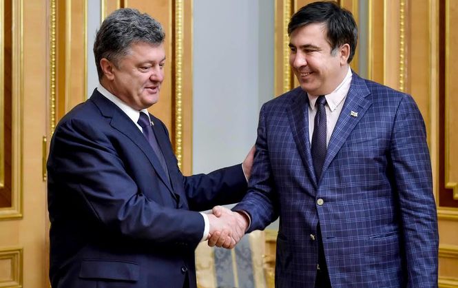 Tổng thống Poroshenko đánh giá một năm làm việc của Tỉnh trưởng Odessa Saakasvili