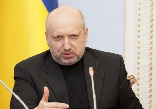 Tổng thư ký Hội đồng an ninh và quốc phòng Ukraine Turchinov tuyên bố về " Quả đấm quân sự Nga" và mối đe dọa châu Âu