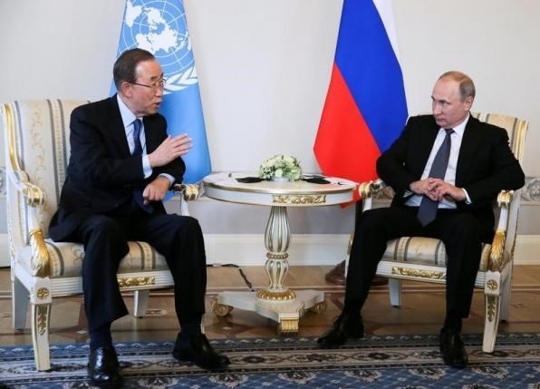 Ukraine phẫn nộ với phát ngôn của ông Ban Ki-moon về Nga
