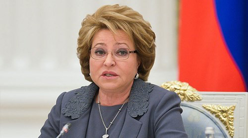 Chủ tịch Thượng Nghị viện Nga Matvienko:" Các lệnh trừng phạt Nga cùng lắm cũng chỉ sống nổi tới cuối năm"