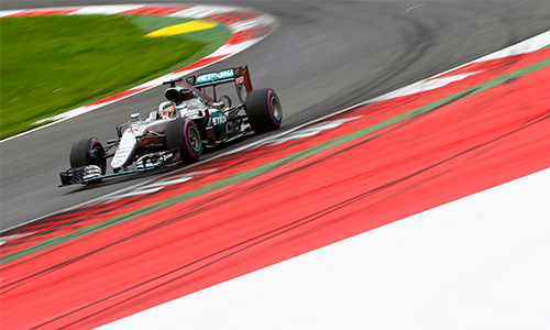 Hamilton giành pole tại Grand Prix Áo