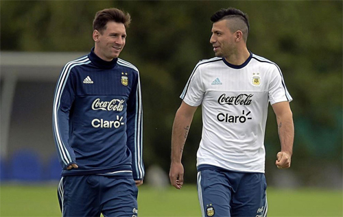 Aguero sẽ giã từ đội tuyển nếu Messi không trở lại
