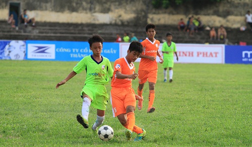 HAGL hòa Đà Nẵng ngày khai mạc giải U13 toàn quốc