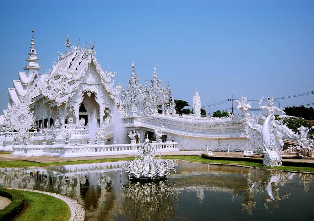 Wat Rong Khun – kỳ quan Phật giáo trắng tinh như cổ tích