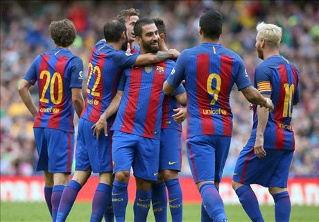 Messi và Suarez không ghi bàn, Barca vẫn thắng đậm trận ra quân