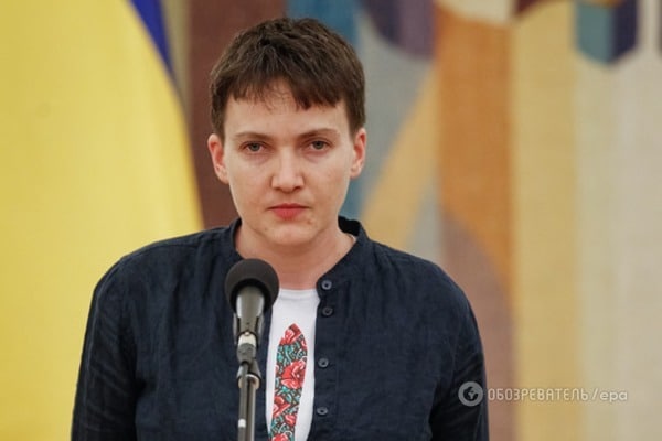 Nadezda Savchenko phản đối ý tưởng của Tỉnh trưởng Odessa Saakasvili