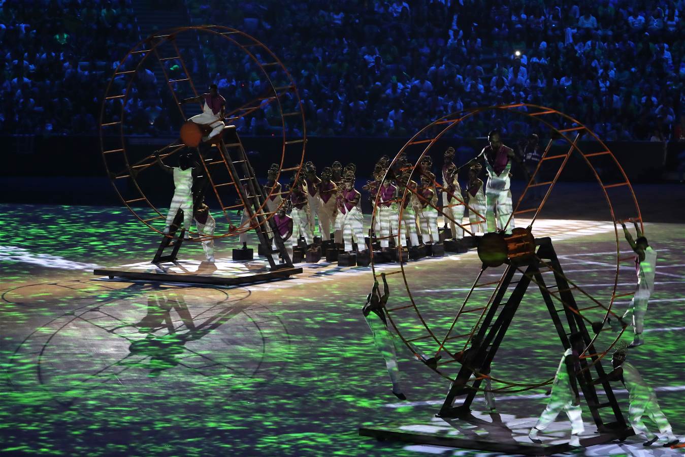 Lung linh lễ khai mạc Olympic Rio 2016