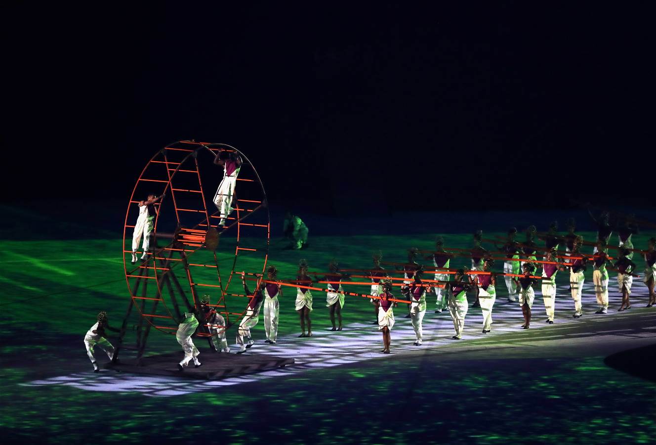Lung linh lễ khai mạc Olympic Rio 2016