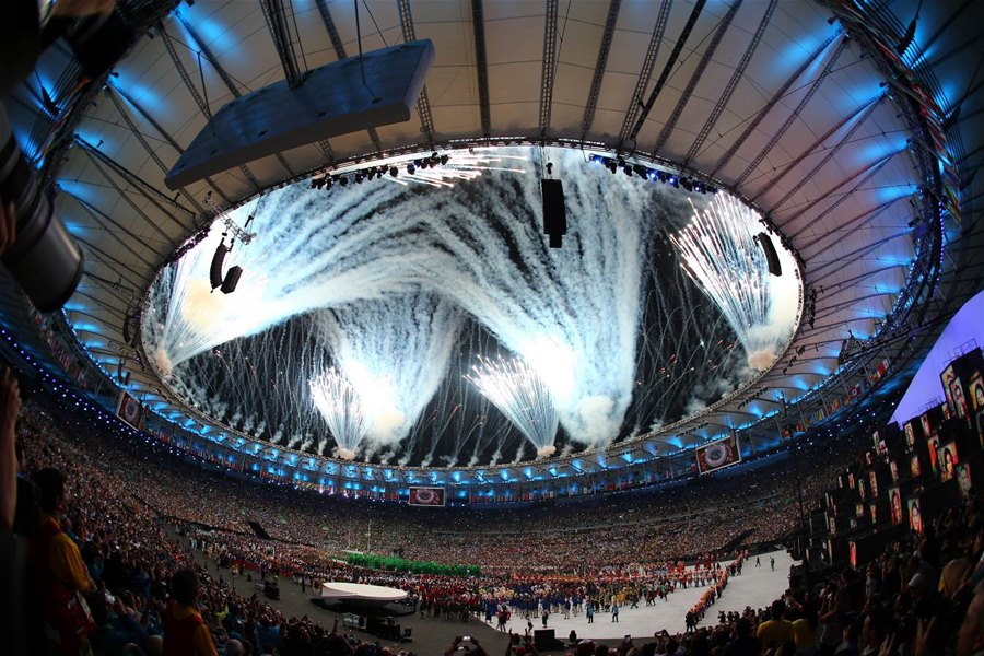 Lung linh lễ khai mạc Olympic Rio 2016