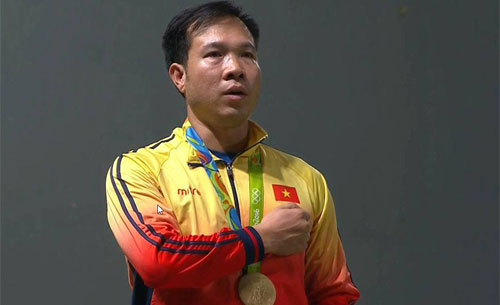 Hoàng Xuân Vinh giành HC vàng, phá kỷ lục Olympic