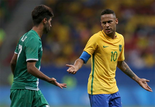 Brazil đối diện nguy cơ bị loại sớm khỏi môn bóng đá nam Olympic